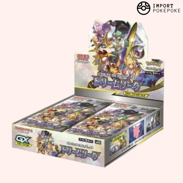 Pokémon Dream League SM11B display 30 boosters japonais