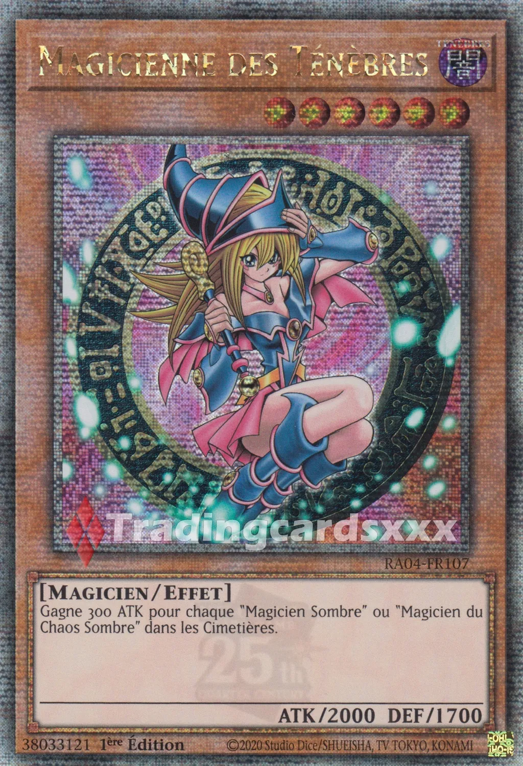 Yu-Gi-Oh! Magicienne des Ténèbres carte 1ère édition