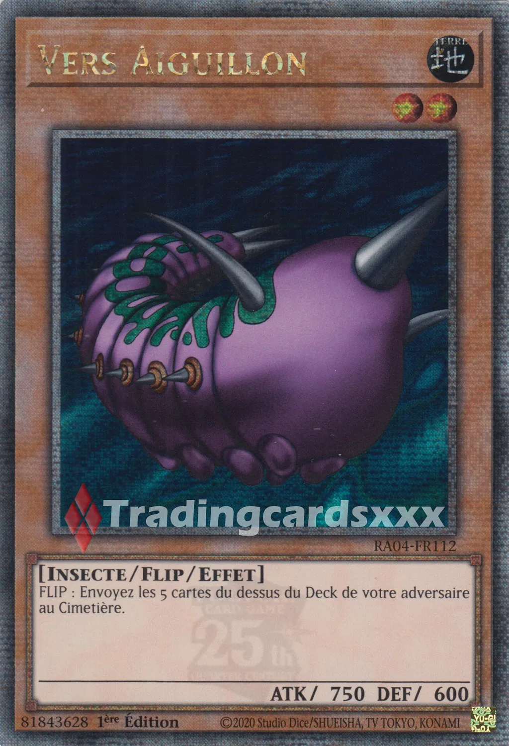 Yu-Gi-Oh! Vers Aiguillon RA04-FR112 carte