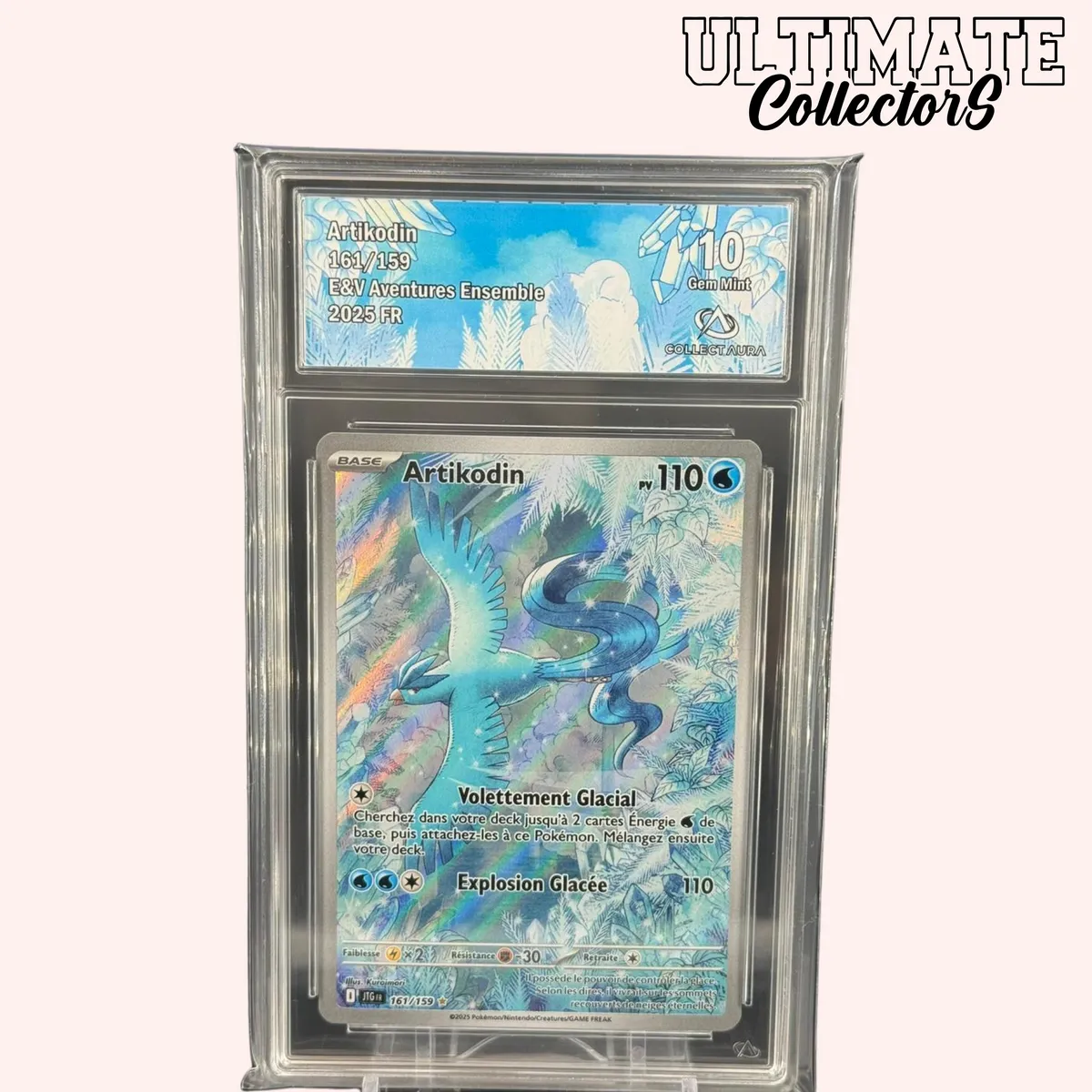 Pokémon Aventures Ensemble Artikodin AR 161/159 carte française