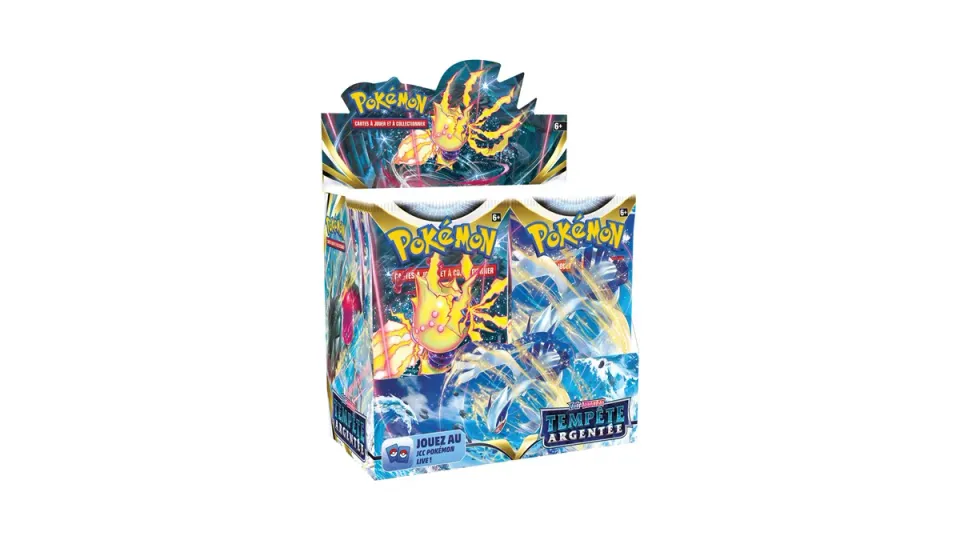 Pokémon Épée et Bouclier Tempête Argentée display français 36 boosters