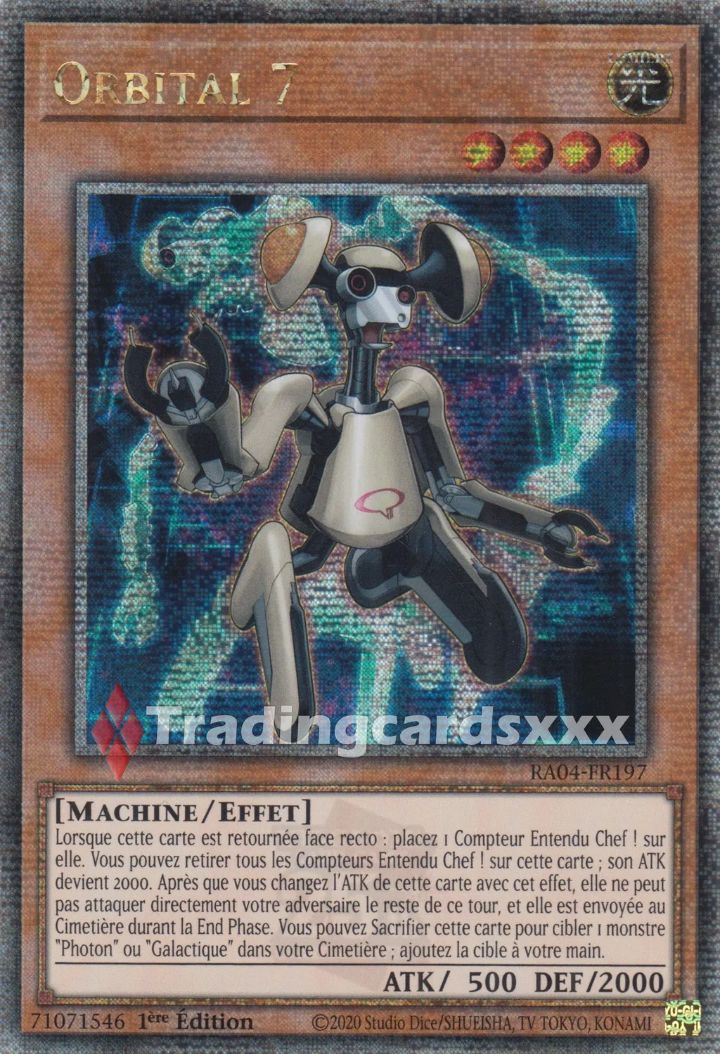 Yu-Gi-Oh! Orbital 7 RA04-FR197 carte
