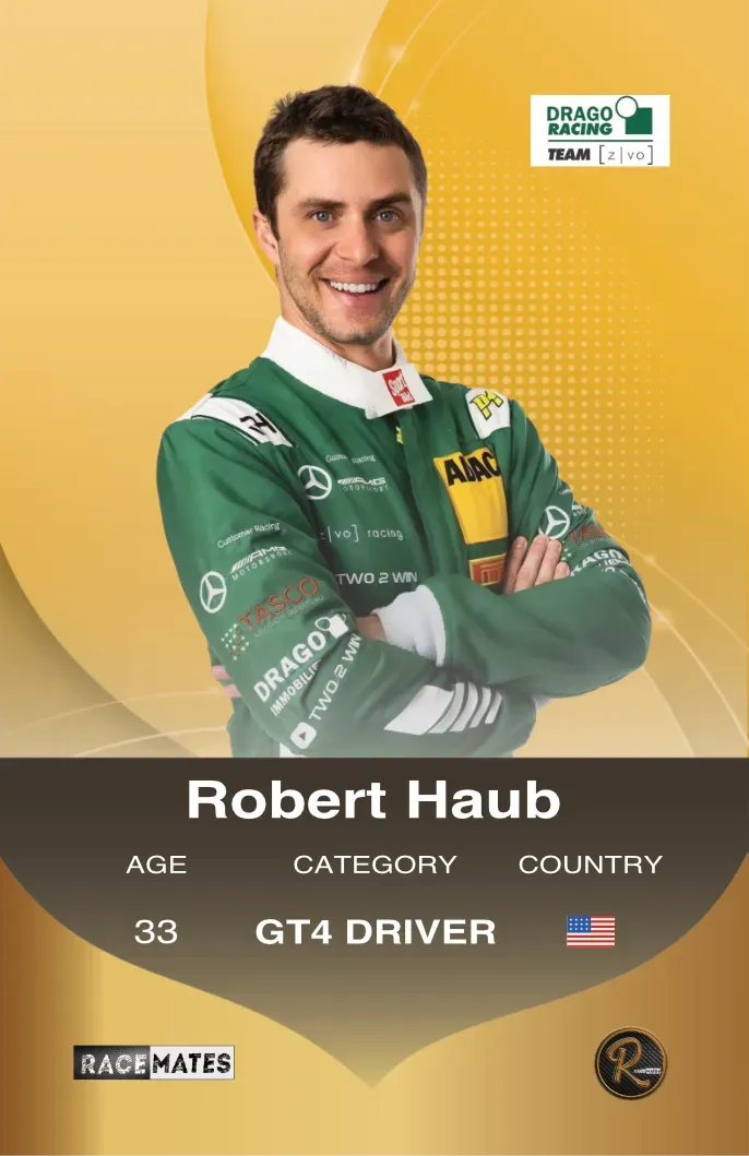 RACEMATES Robert Haub carte à collectionner NFT