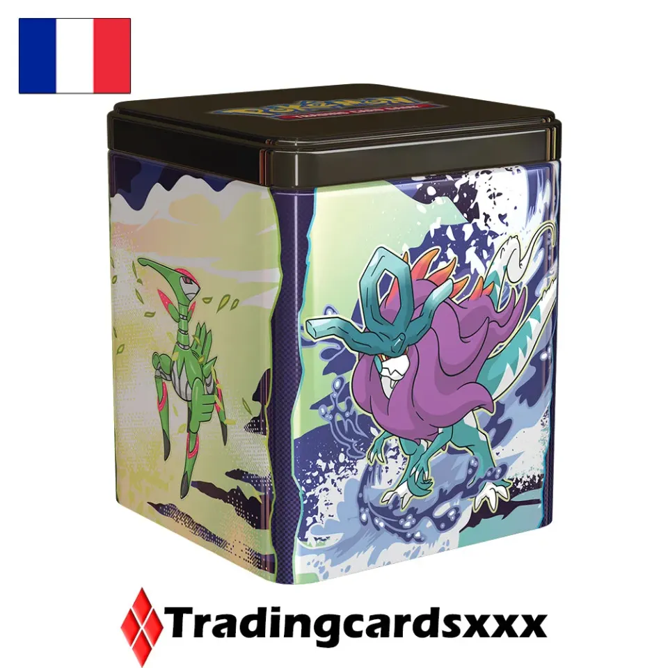 Pokémon Pokébox Tin Cube Mars 2025 boîte
