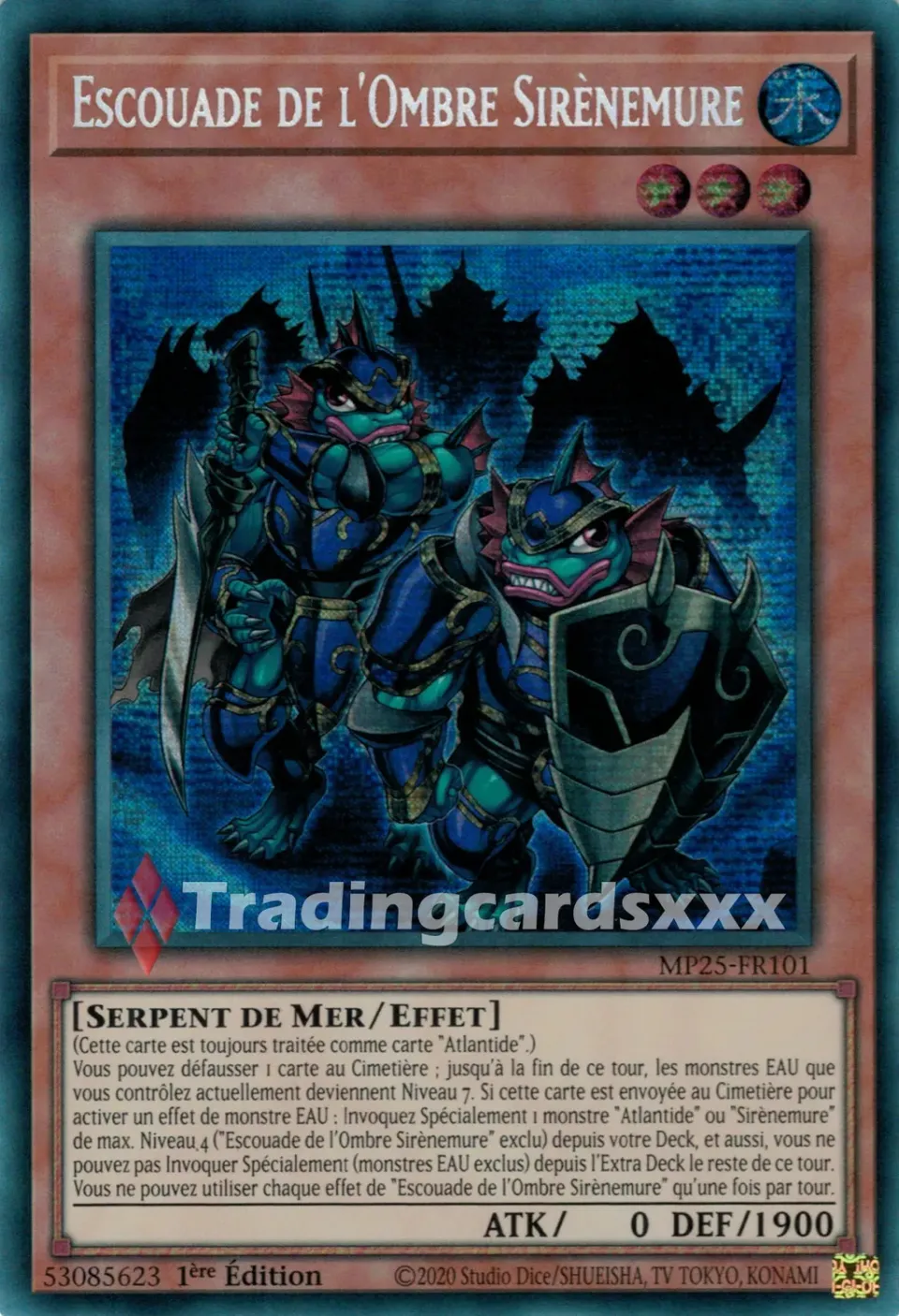 Yu-Gi-Oh! Escouade de l'Ombre Sirènemure carte