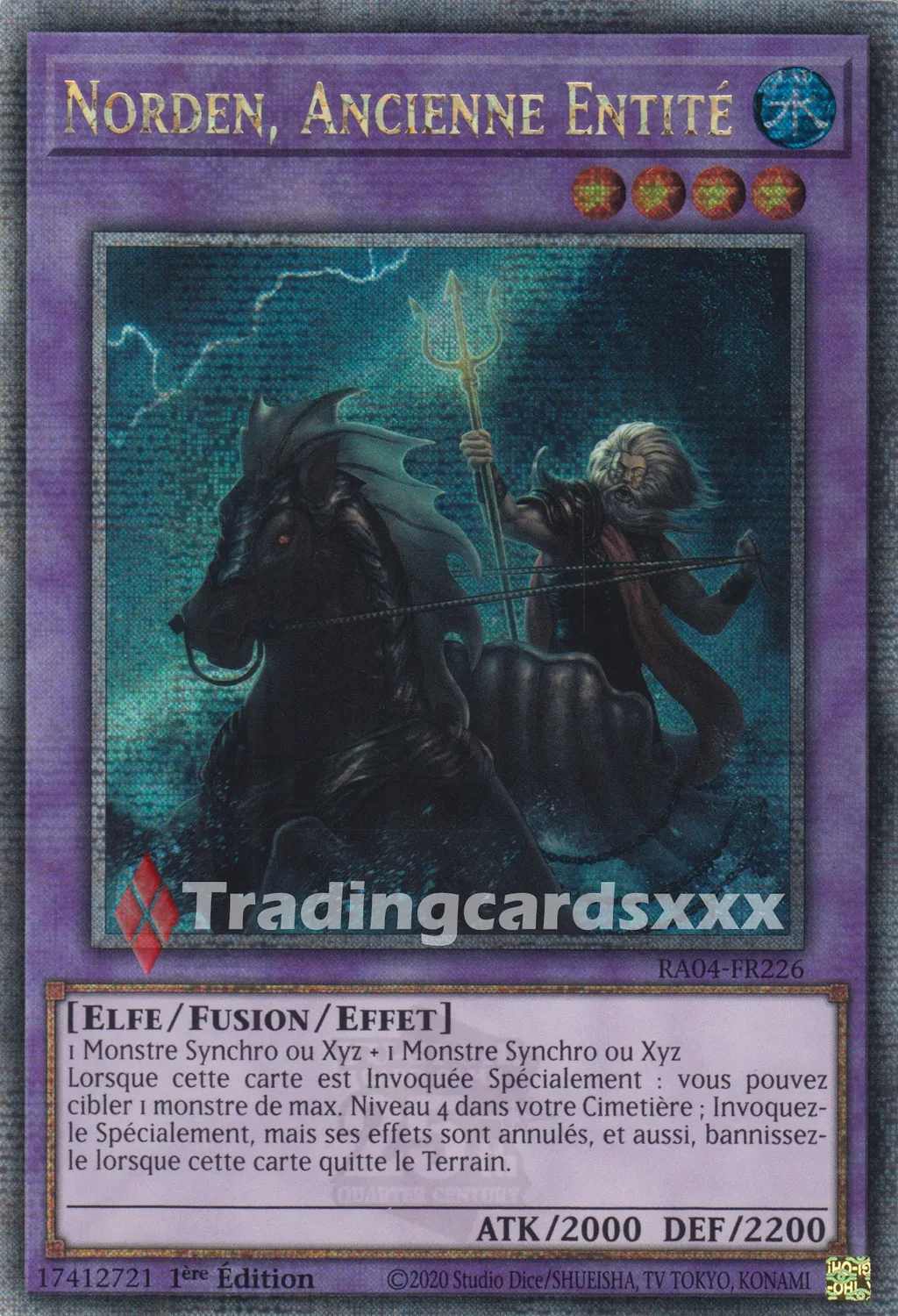 Yu-Gi-Oh! Norden, Ancienne Entité carte RA04-FR226