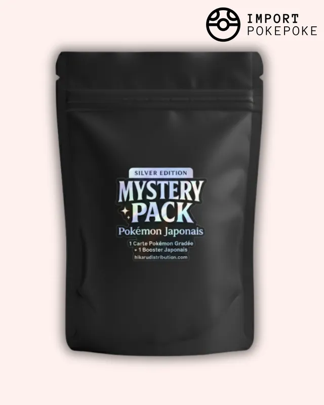 Pokémon Silver Edition Mystery Pack Japonais Gradée + Booster