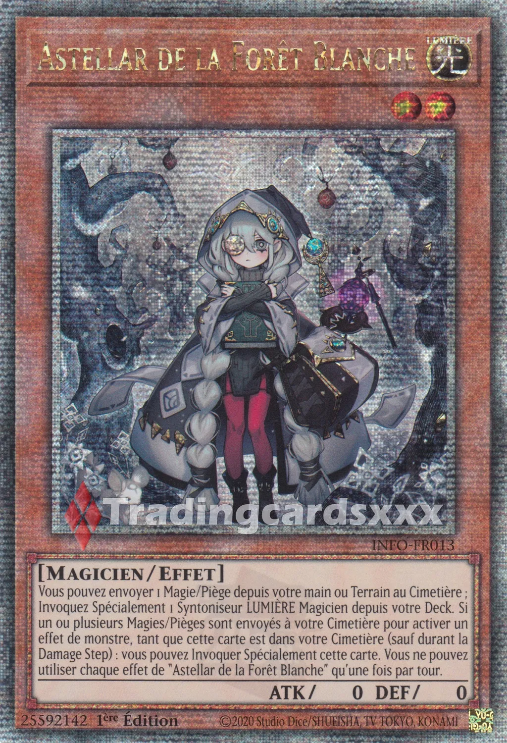 Yu-Gi-Oh! Astellar de la Forêt Blanche carte