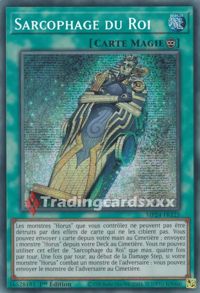 Yu-Gi-Oh! Sarcophage du Roi MP24-FR125 carte PSE 1ère éd.