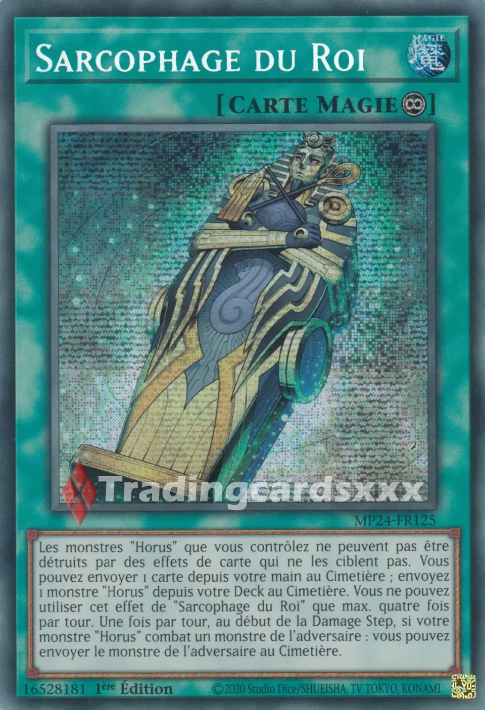 Yu-Gi-Oh! Sarcophage du Roi MP24-FR125 carte PSE 1ère éd.