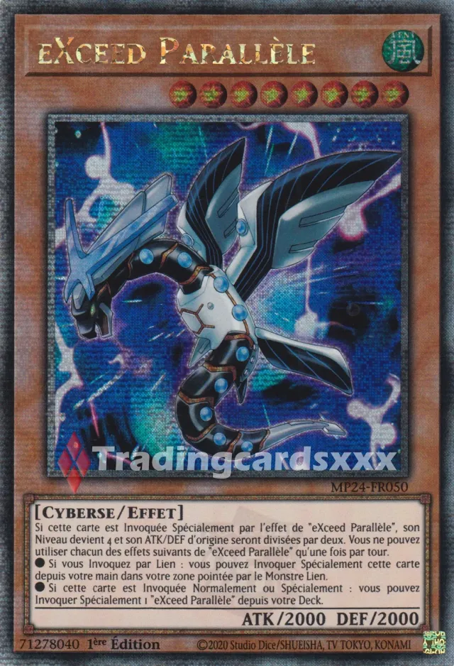 Yu-Gi-Oh! eXceed Parallèle MP24-FR050 carte QCSE