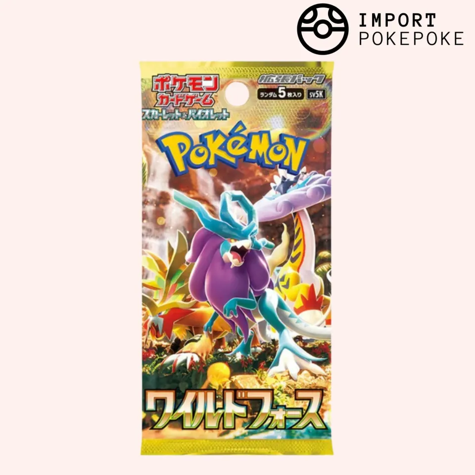Wild Force SV5K booster Pokémon japonais à l’unité