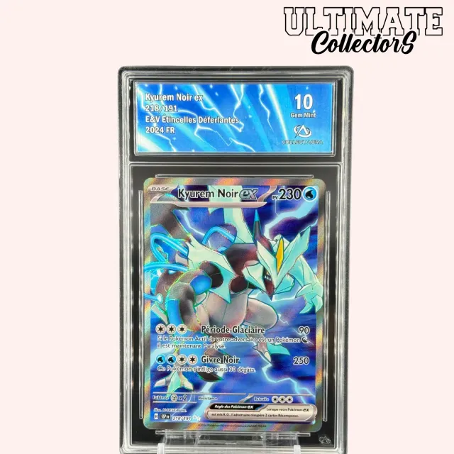 Pokémon Étincelles Déferlantes Kyurem Noir ex 218/191 FR