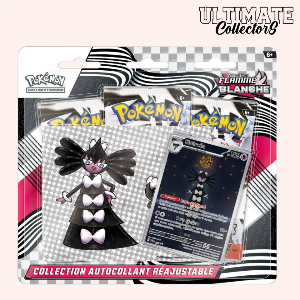 Hikaru Distribution Flamme Blanche tripack Sidérella 3 boosters français