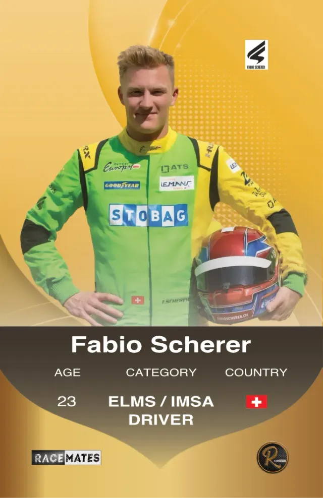 RACEMATES Fabio Scherer carte à collectionner