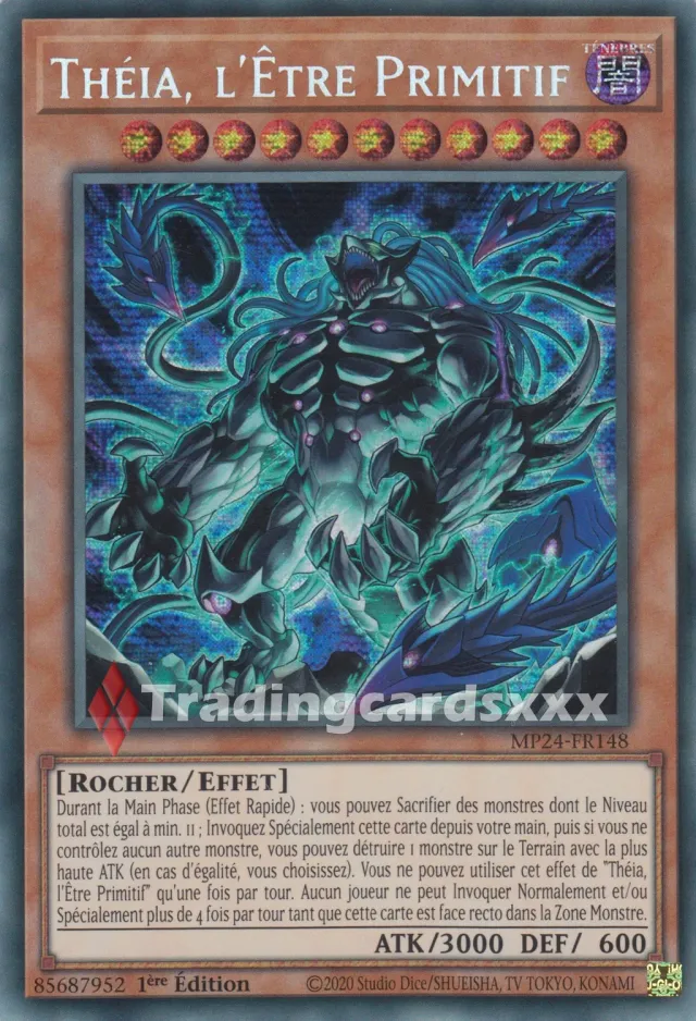 Yu-Gi-Oh! Théia, l'Être Primitif carte PSE MP24-FR148