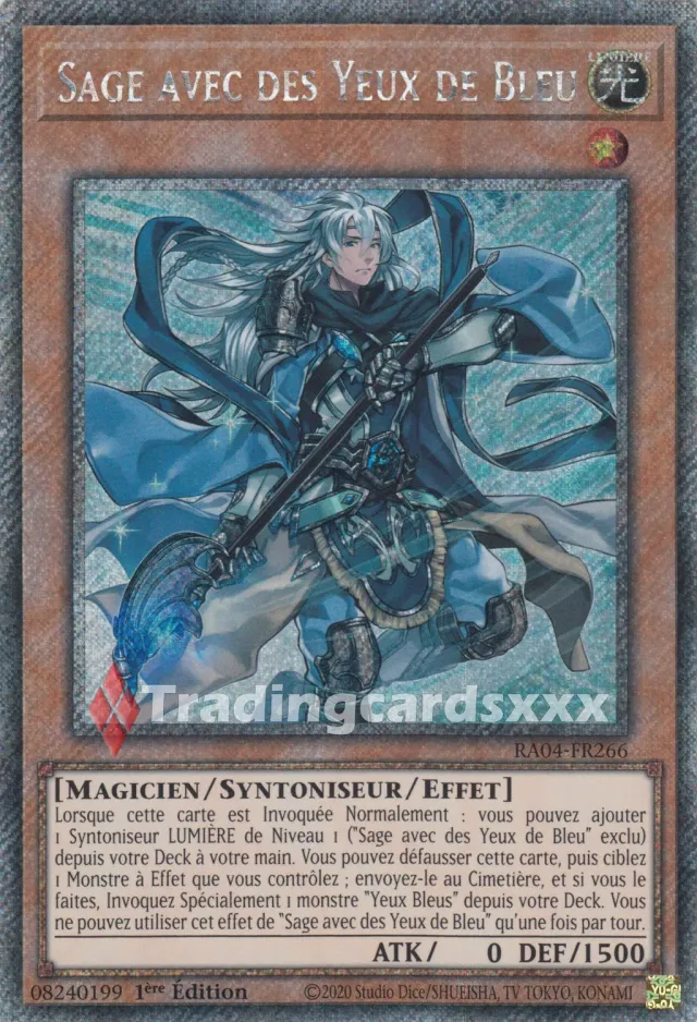 Yu-Gi-Oh! Sage avec des Yeux de Bleu RA04-FR266 carte française