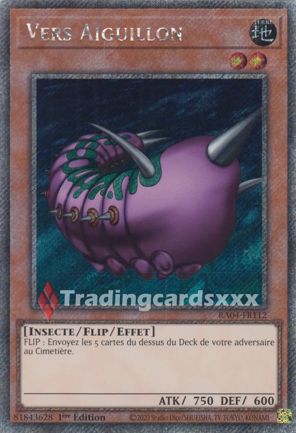 Yu-Gi-Oh! Vers Aiguillon RA04-FR112 carte