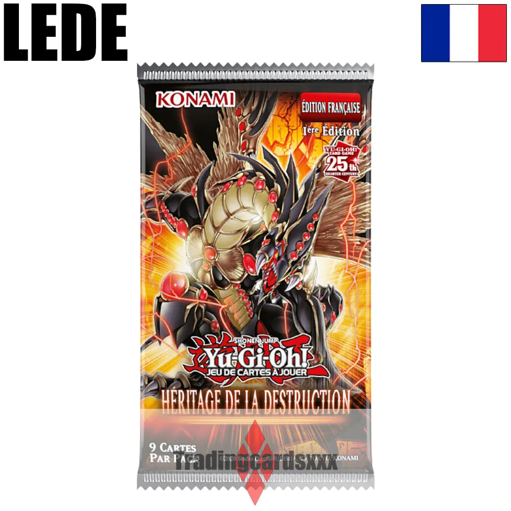 Yu-Gi-Oh! Héritage de la Destruction pack de boosters