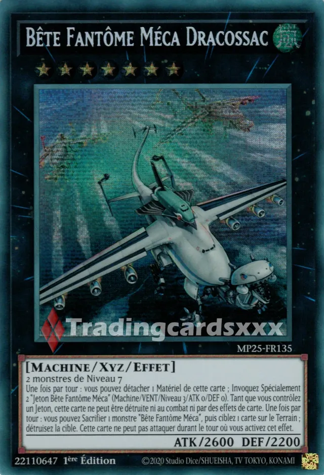 Yu-Gi-Oh! Méga-Pack Dracossac carte MP25-FR135 PSE