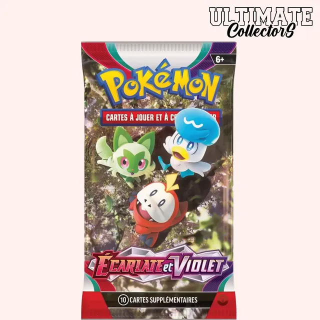 Pokémon Écarlate et Violet EV01 booster français scellé