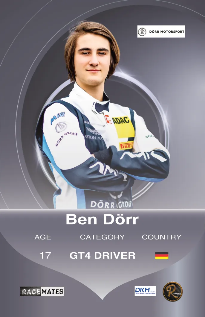 RACEMATES Ben Dörr carte de collection