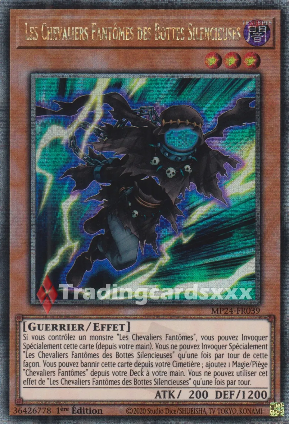 Yu-Gi-Oh! Chevaliers Fantômes des Bottes Silencieuses MP24-FR039 QCSE