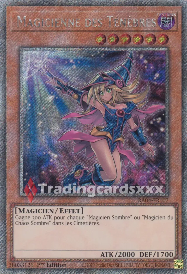 Yu-Gi-Oh! Magicienne des Ténèbres carte 1ère édition