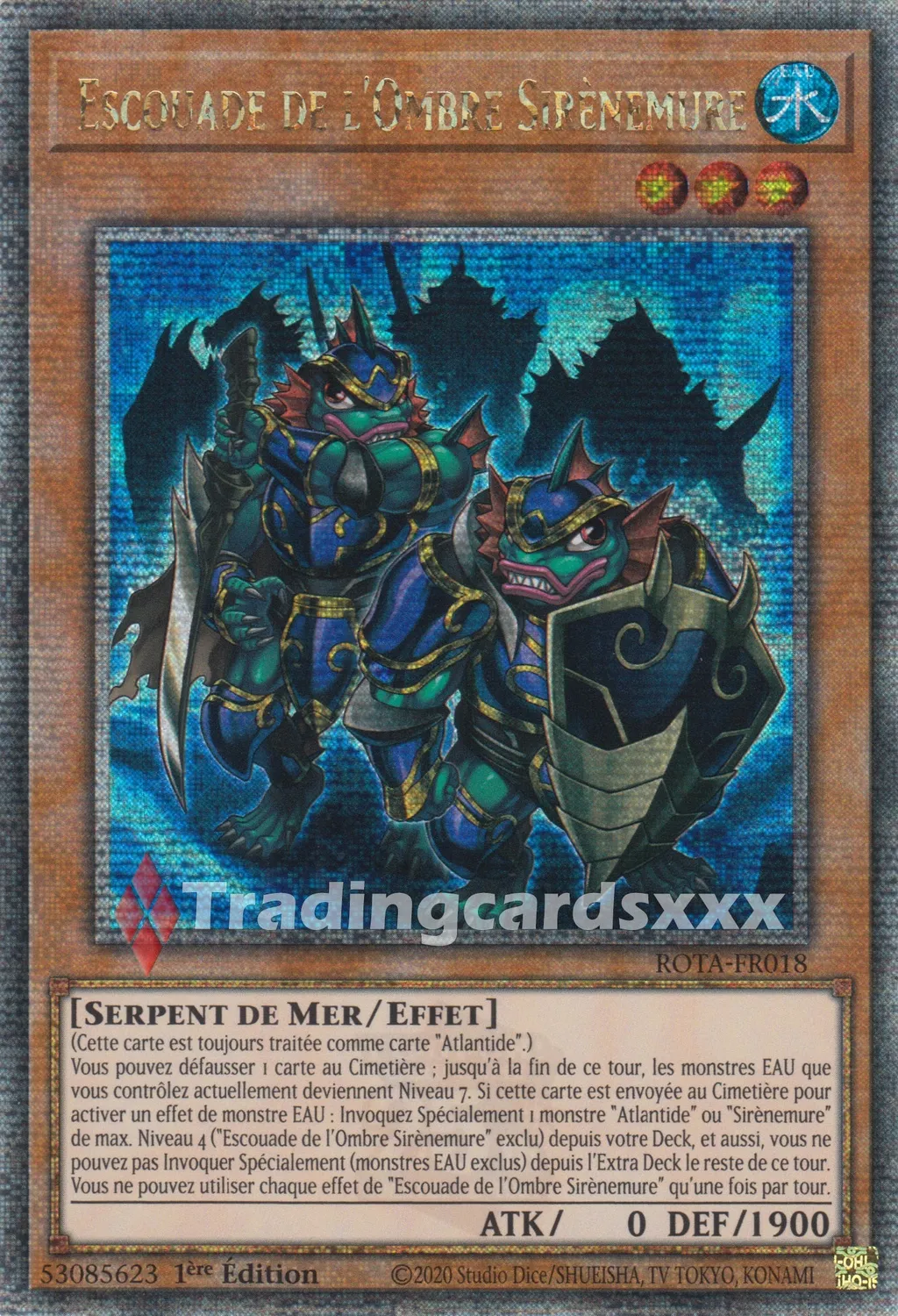 Yu-Gi-Oh! Escouade de l'Ombre Sirènemure carte