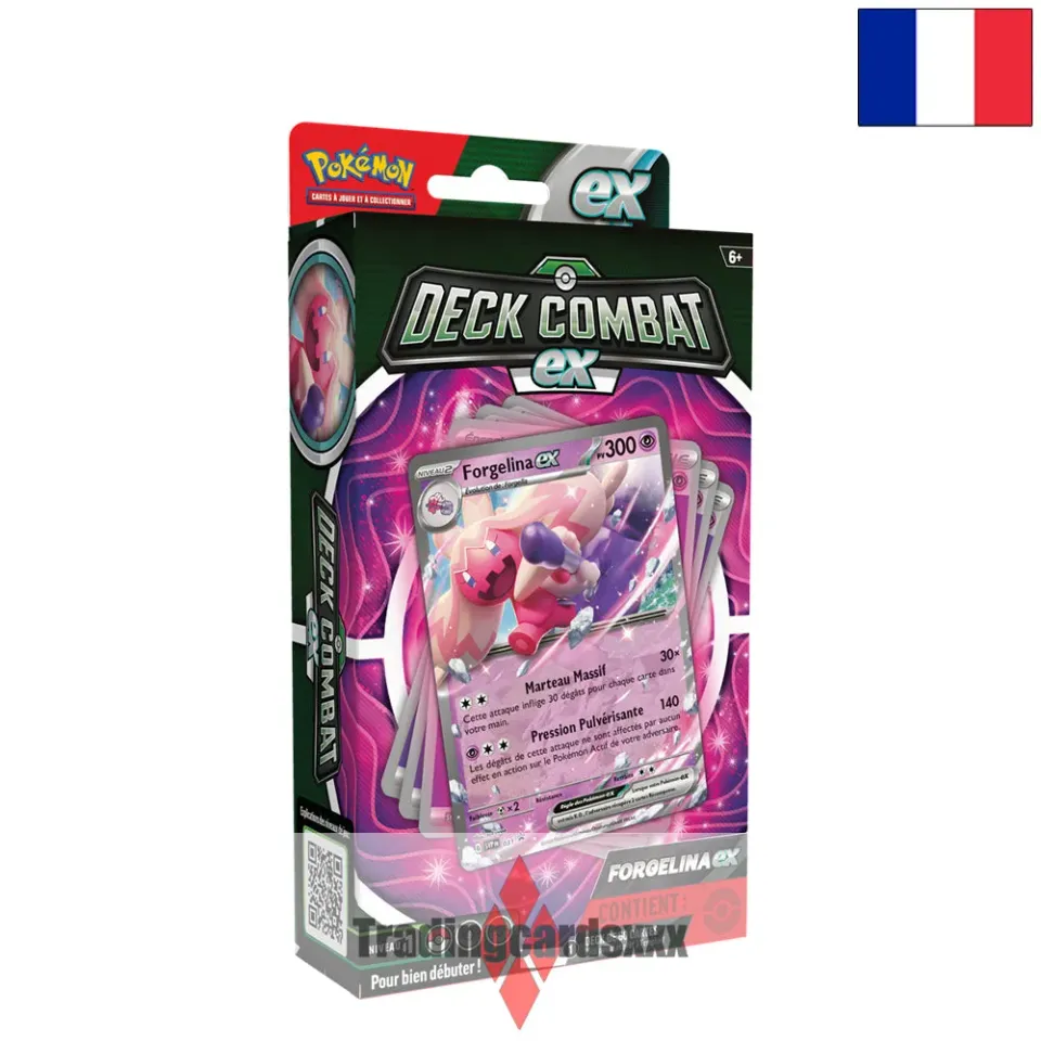 Pokémon Deck Combat ex Forgelina ex deck 60 cartes français