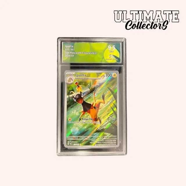 Pokémon Mascarade Crépusculaire EV08 Iguolta 177/167 carte française