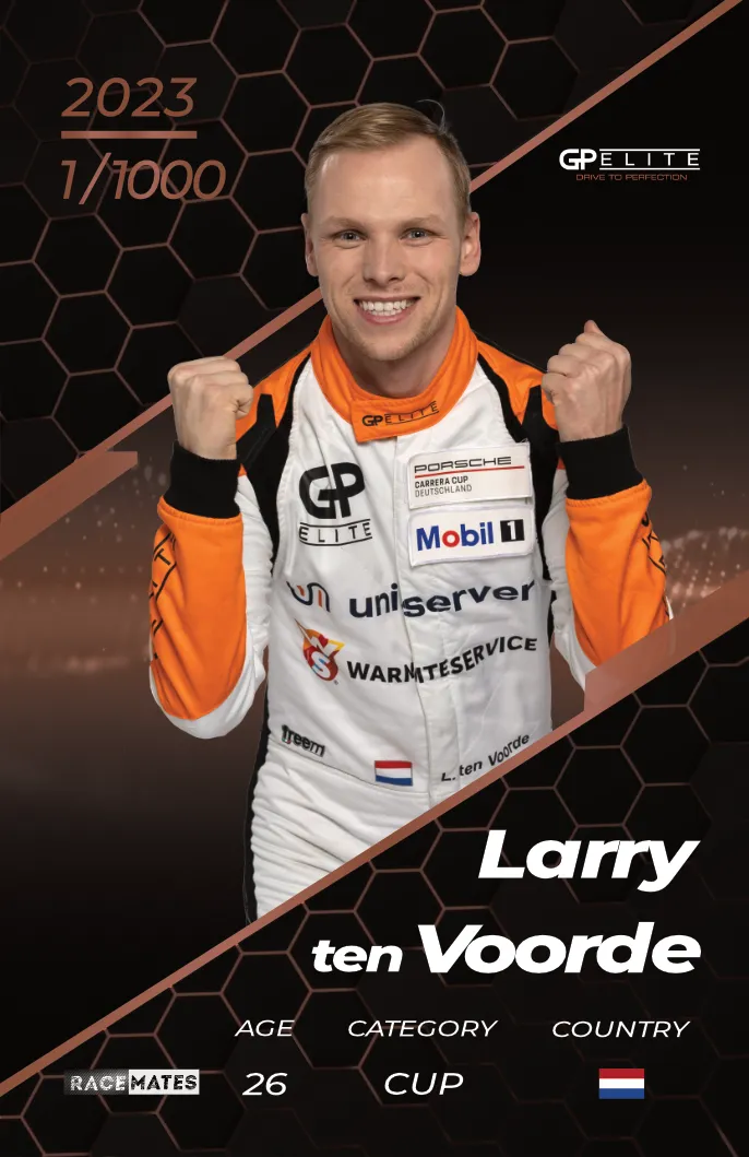 Racemates Larry ten Voorde carte collection Porsche