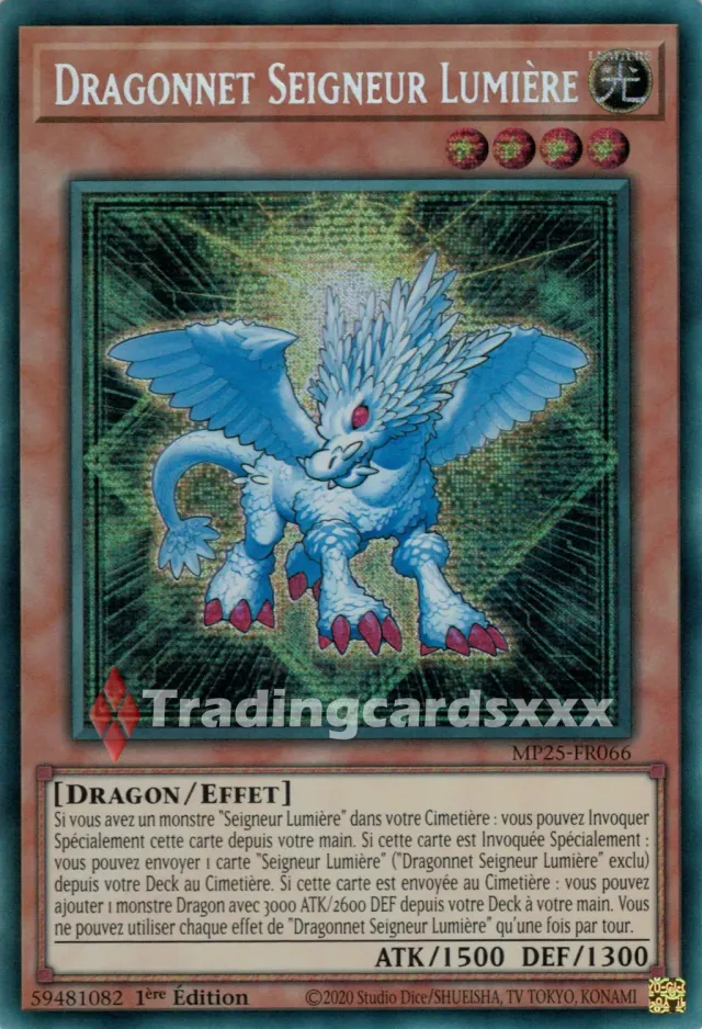 Yu-Gi-Oh! Méga-Pack Dragonnet Seigneur Lumière MP25-FR066 Prismatique