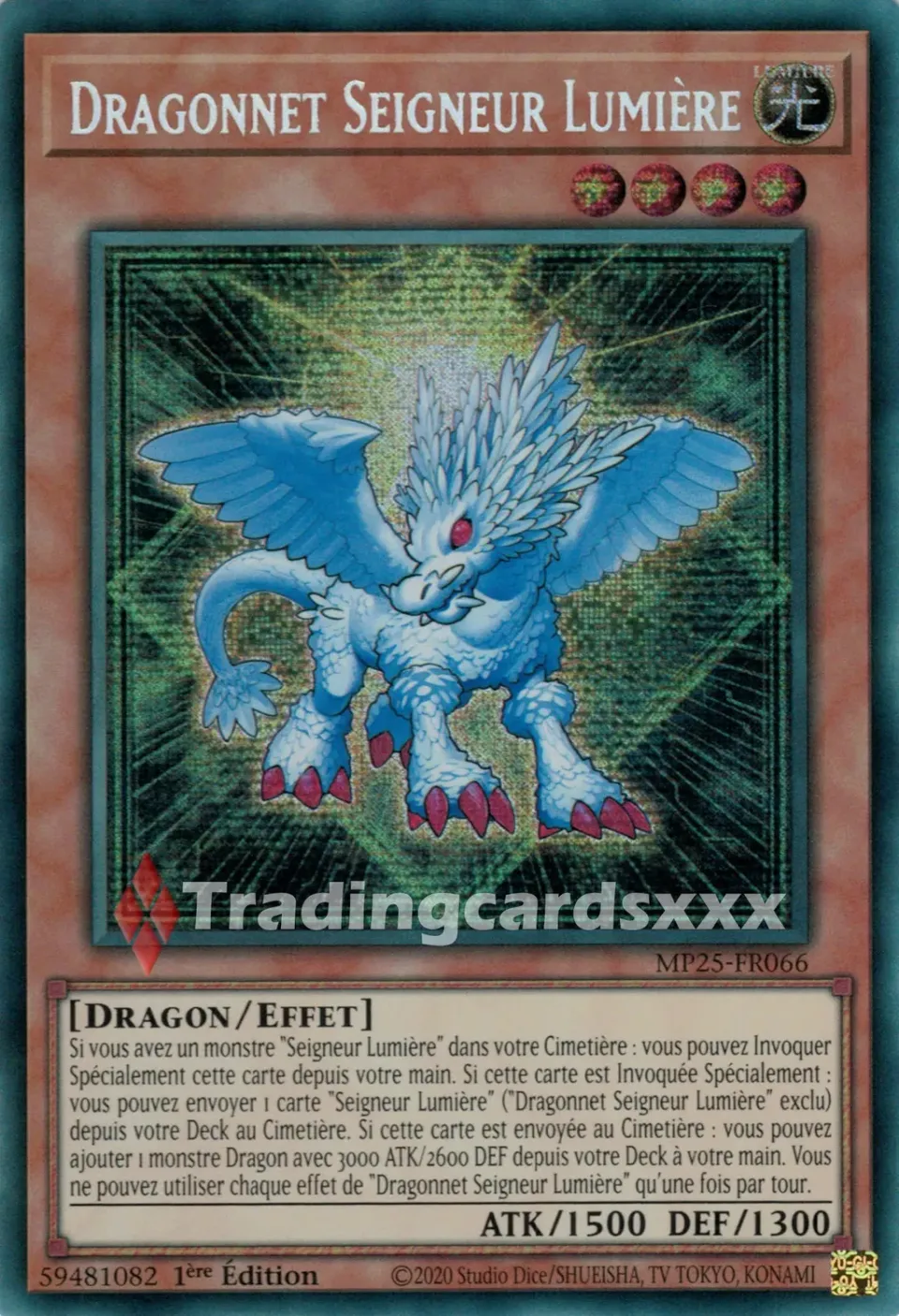 Yu-Gi-Oh! Méga-Pack Dragonnet Seigneur Lumière MP25-FR066 Prismatique