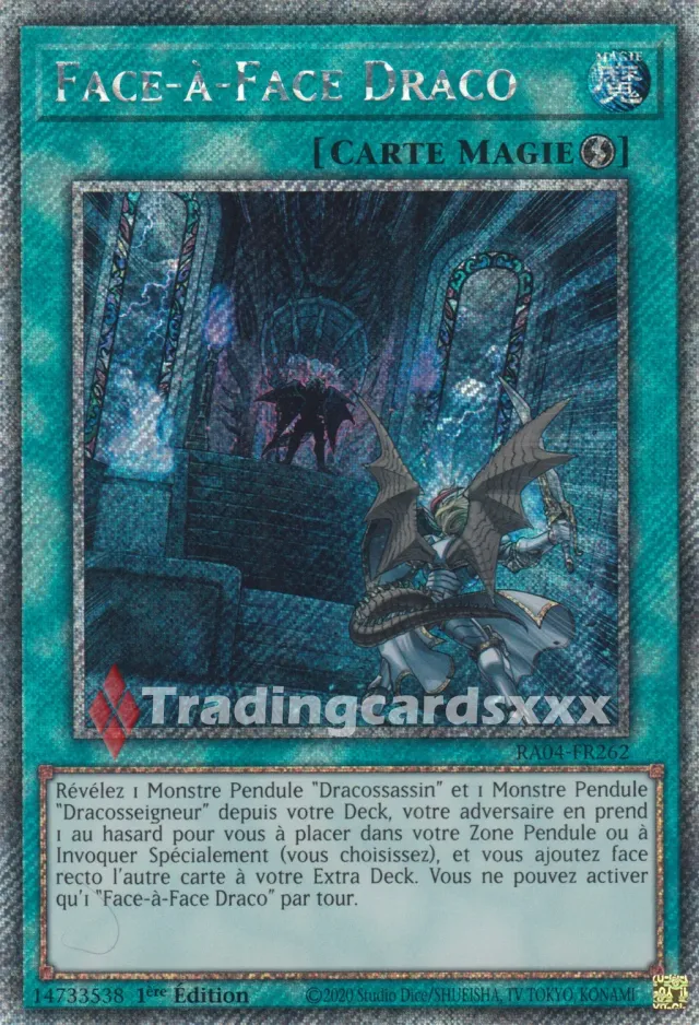 Yu-Gi-Oh! Face-à-Face Draco RA04-FR262 carte