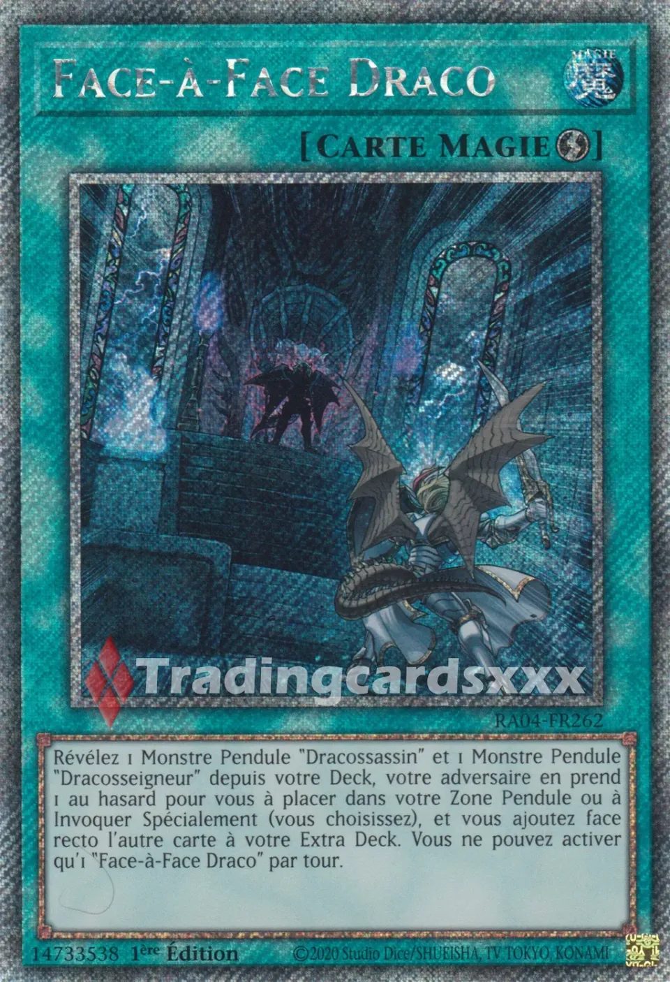 Yu-Gi-Oh! Face-à-Face Draco RA04-FR262 carte