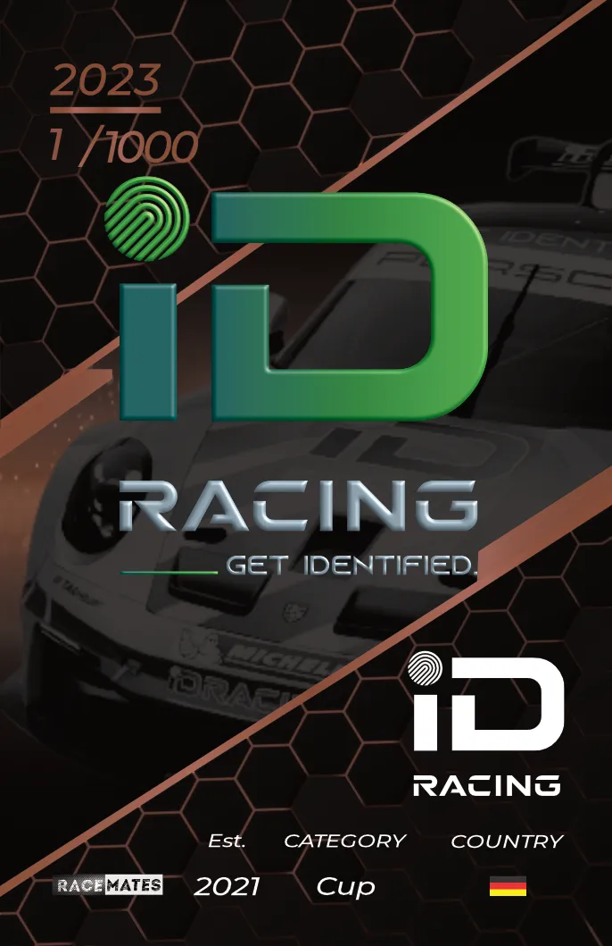 RACEMATES ID Racing carte à collectionner