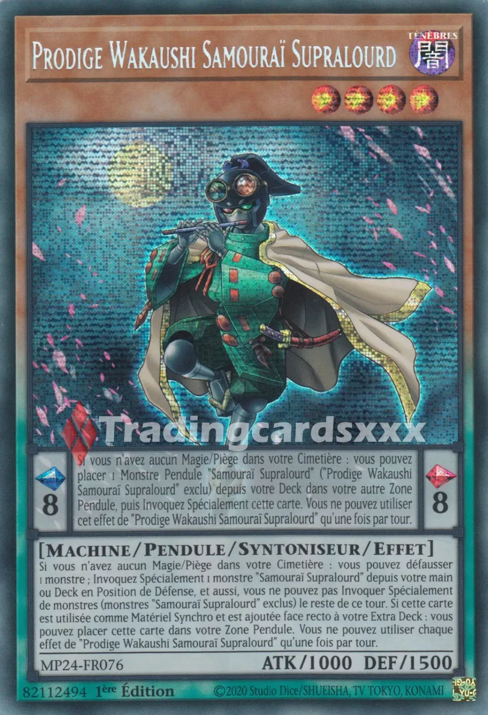 Yu-Gi-Oh! Miroirs du Duel Wakaushi MP24-FR076 carte Prismatique