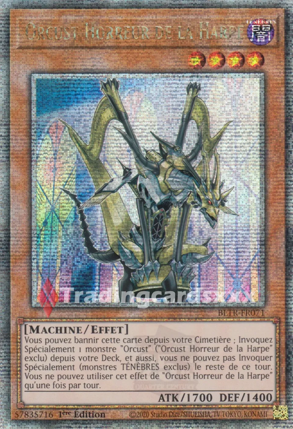Yu-Gi-Oh! Orcust Horreur de la Harpe carte à l'unité