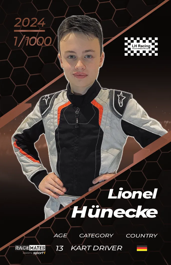 RACEMATES Lionel Hünecke carte de collection