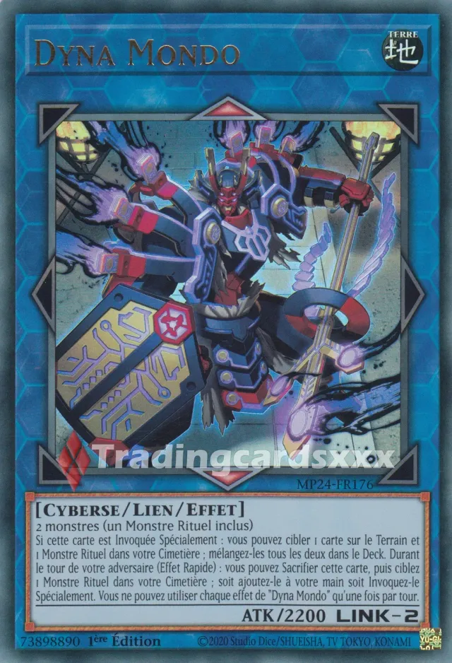 Yu-Gi-Oh! Dyna Mondo MP24-FR176 carte Ultra Rare