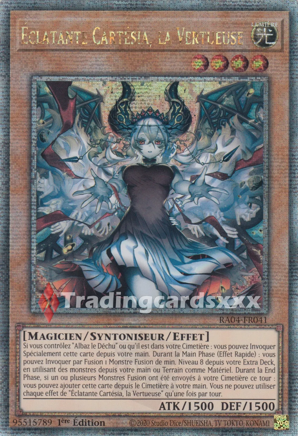 Yu-Gi-Oh! Éclatante Cartésia, la Vertueuse carte