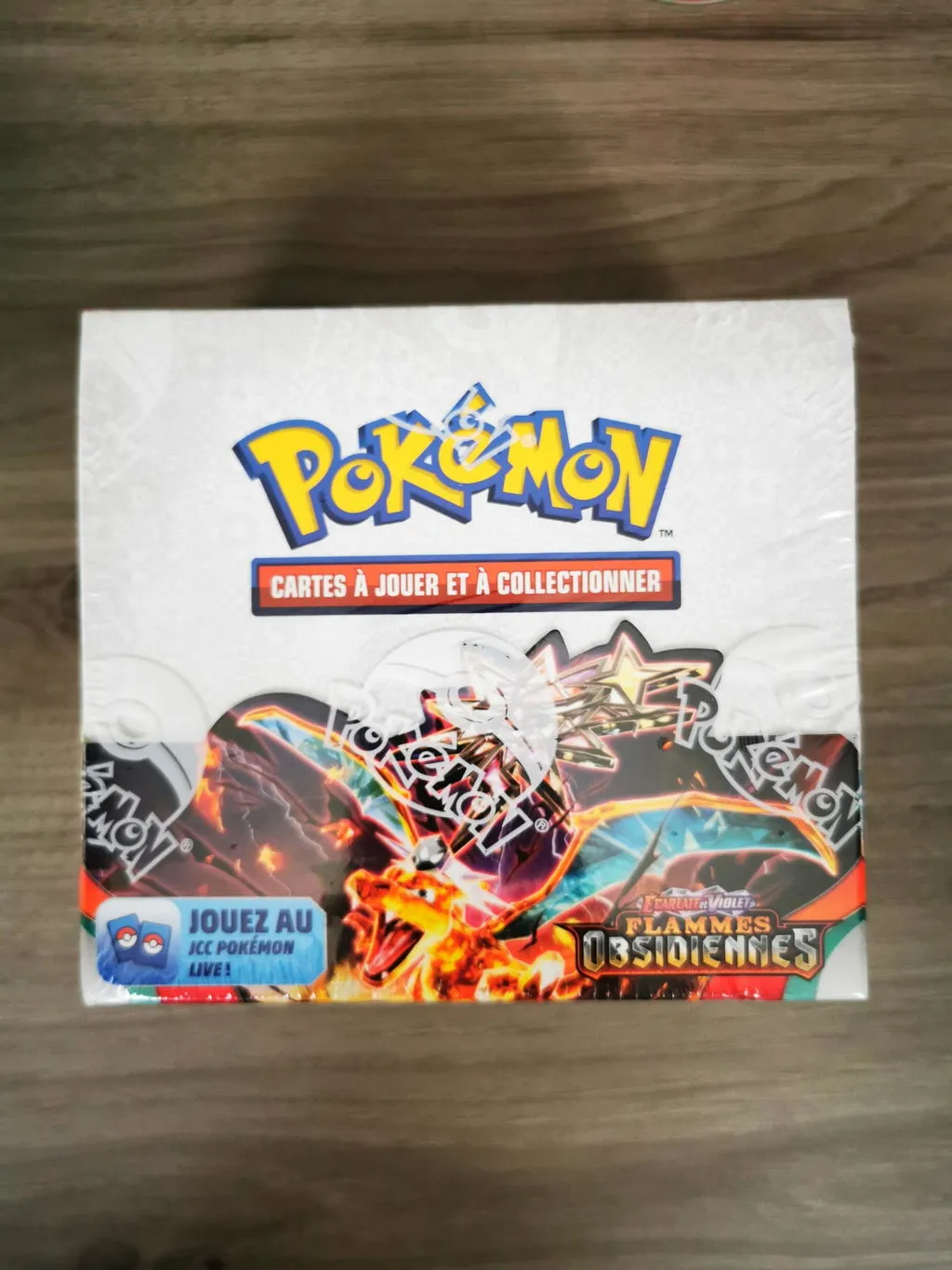 Pokémon EV03 Flammes Obsidiennes display 36 boosters français