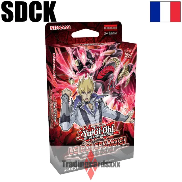 Yu-Gi-Oh! Jack Atlas Le Roi Cramoisi deck 50 cartes