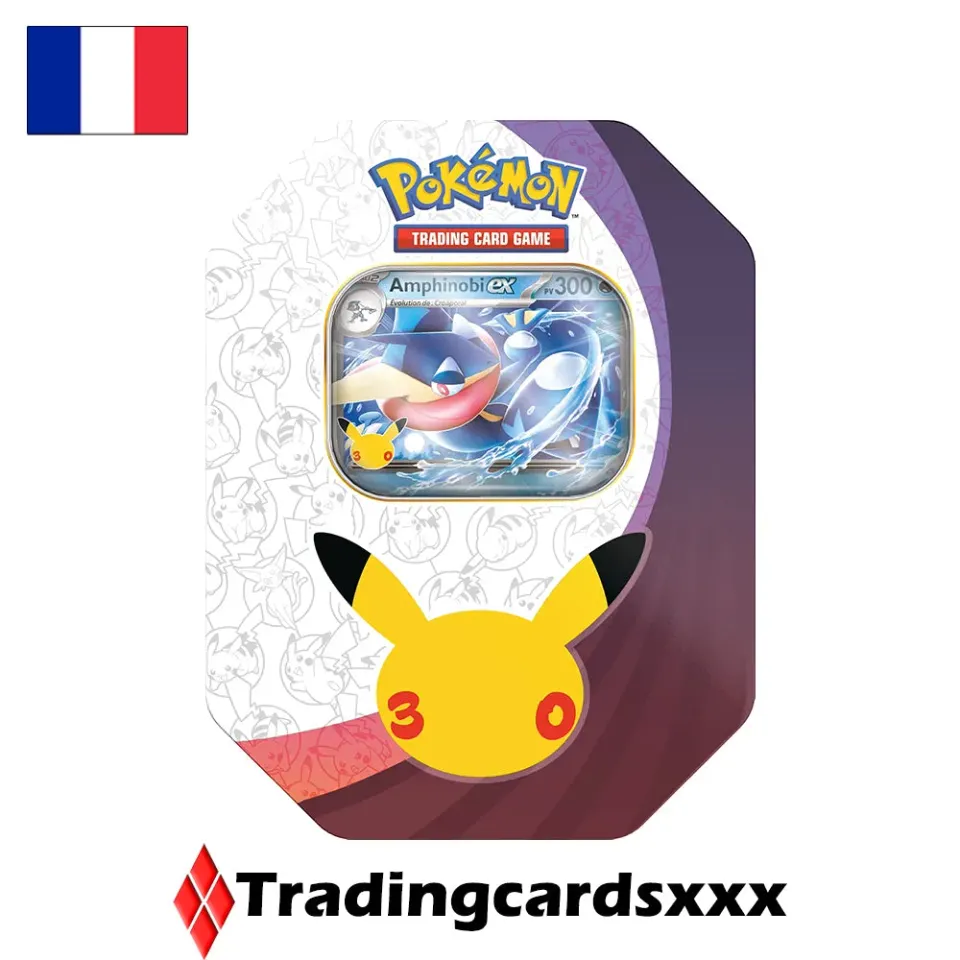 Pokémon 30e Anniversaire ME05.5 pokébox 4 boosters
