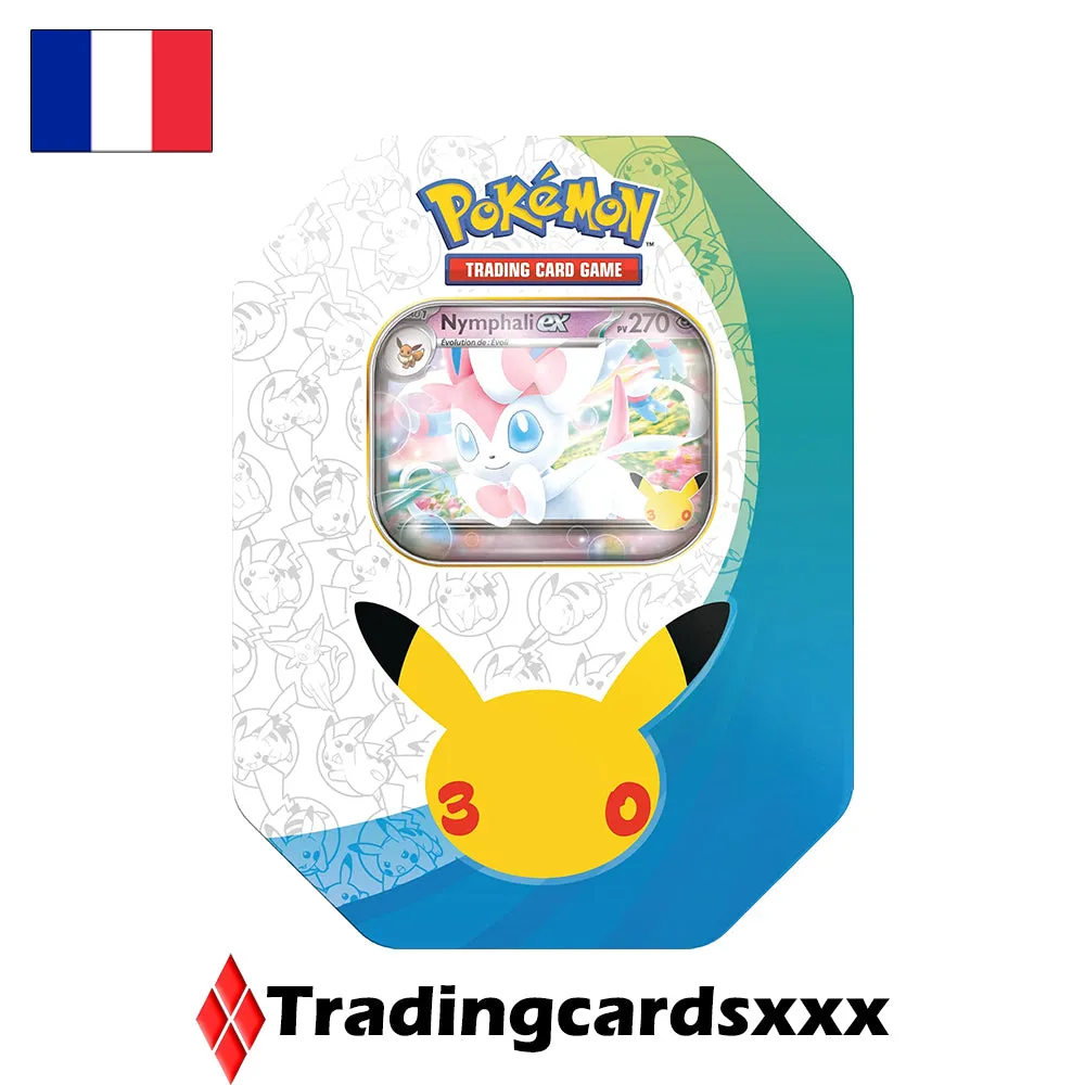 Pokémon 30e Anniversaire ME05.5 pokébox 4 boosters