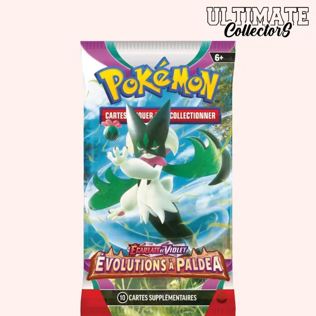 Pokémon Évolutions à Paldea EV02 booster français 10 cartes