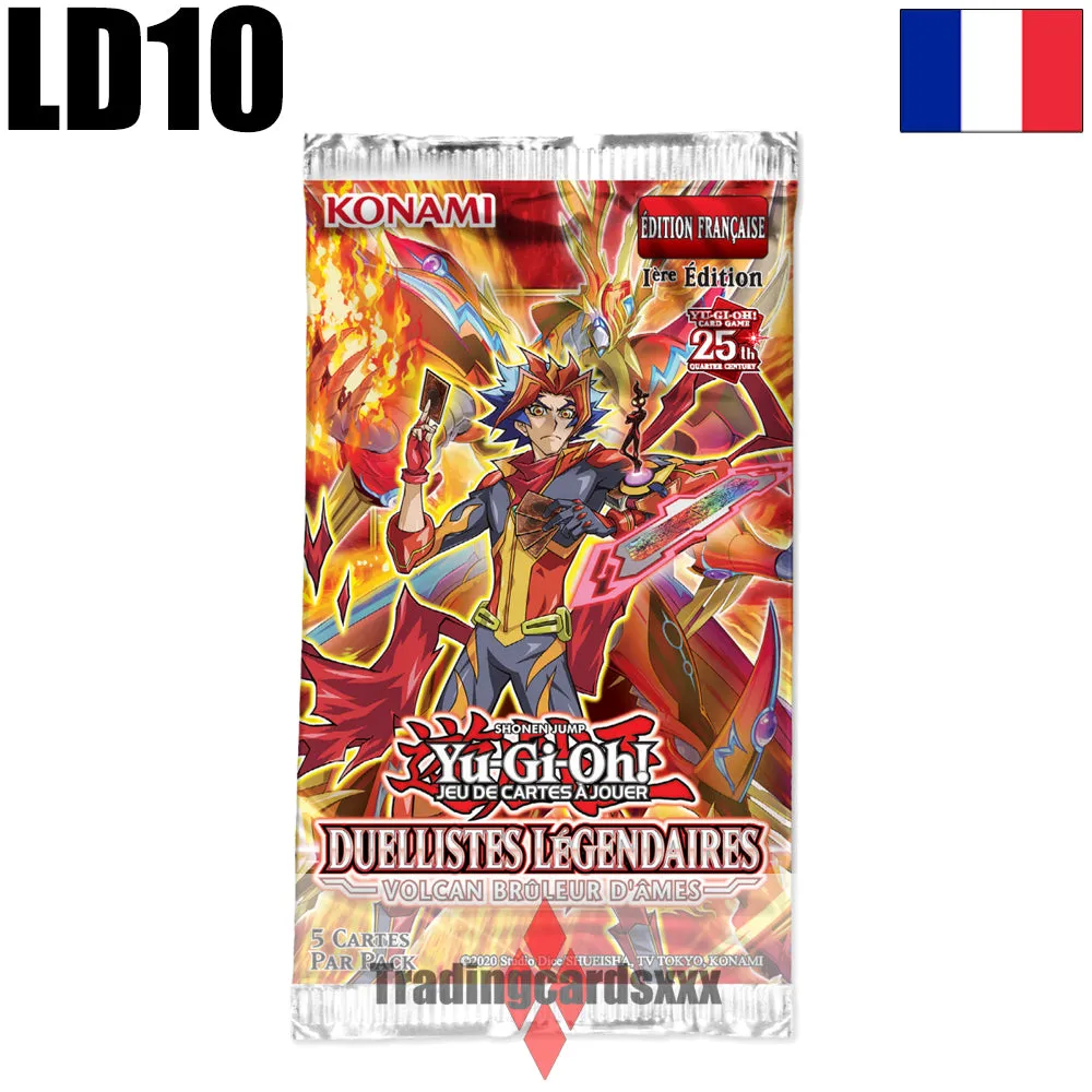 Yu-Gi-Oh! Volcan Brûleur d’Âmes booster français 1ère édition