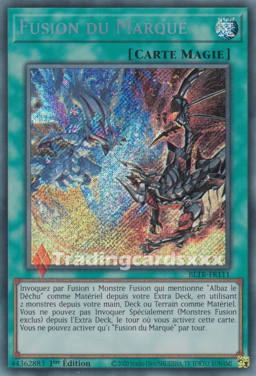 Yu-Gi-Oh! Fusion du Marqué carte