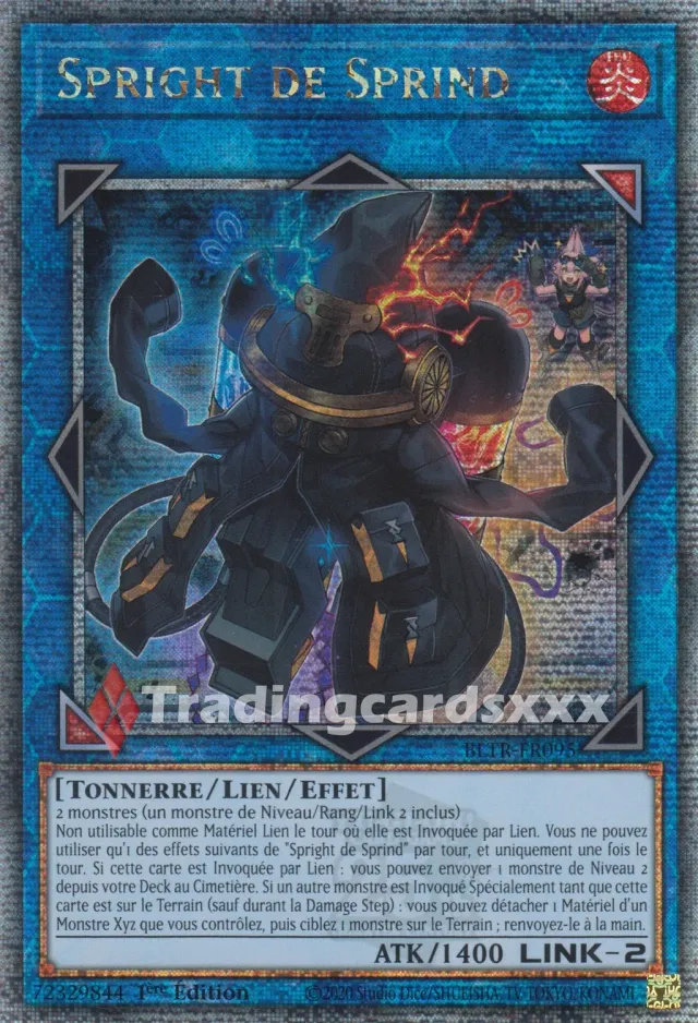 Yu-Gi-Oh! Spright de Sprind BLTR-FR095 carte à l'unité